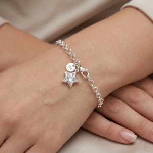 Pulsera estrella circón