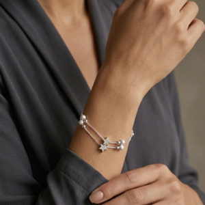 Pulsera doble con figuras