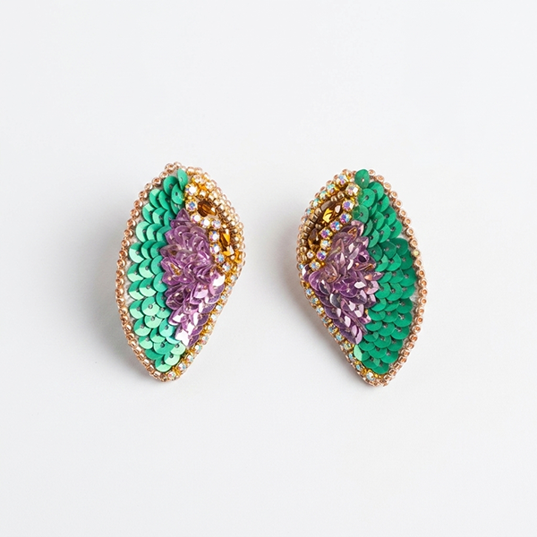 Aros de Alas bordadas - Imagen 3