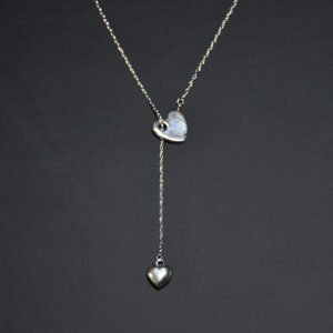 Collar de plata con colgante de corazón